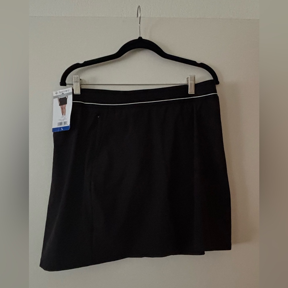 Soybu Black Skort with pockets